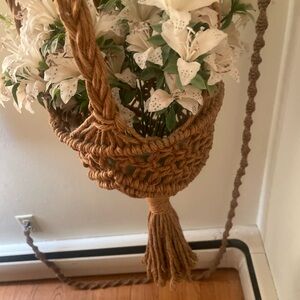 This Macrame is a vintage 1960s to 1970s product